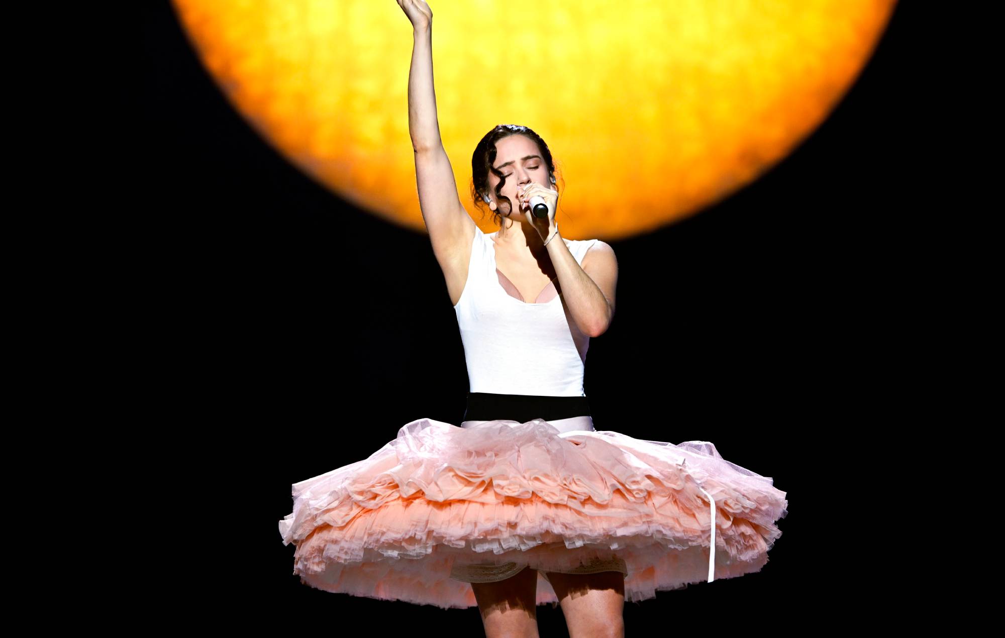 Rosalía Brings Ballet and an Indoor Downpour to Saturday Night Live
