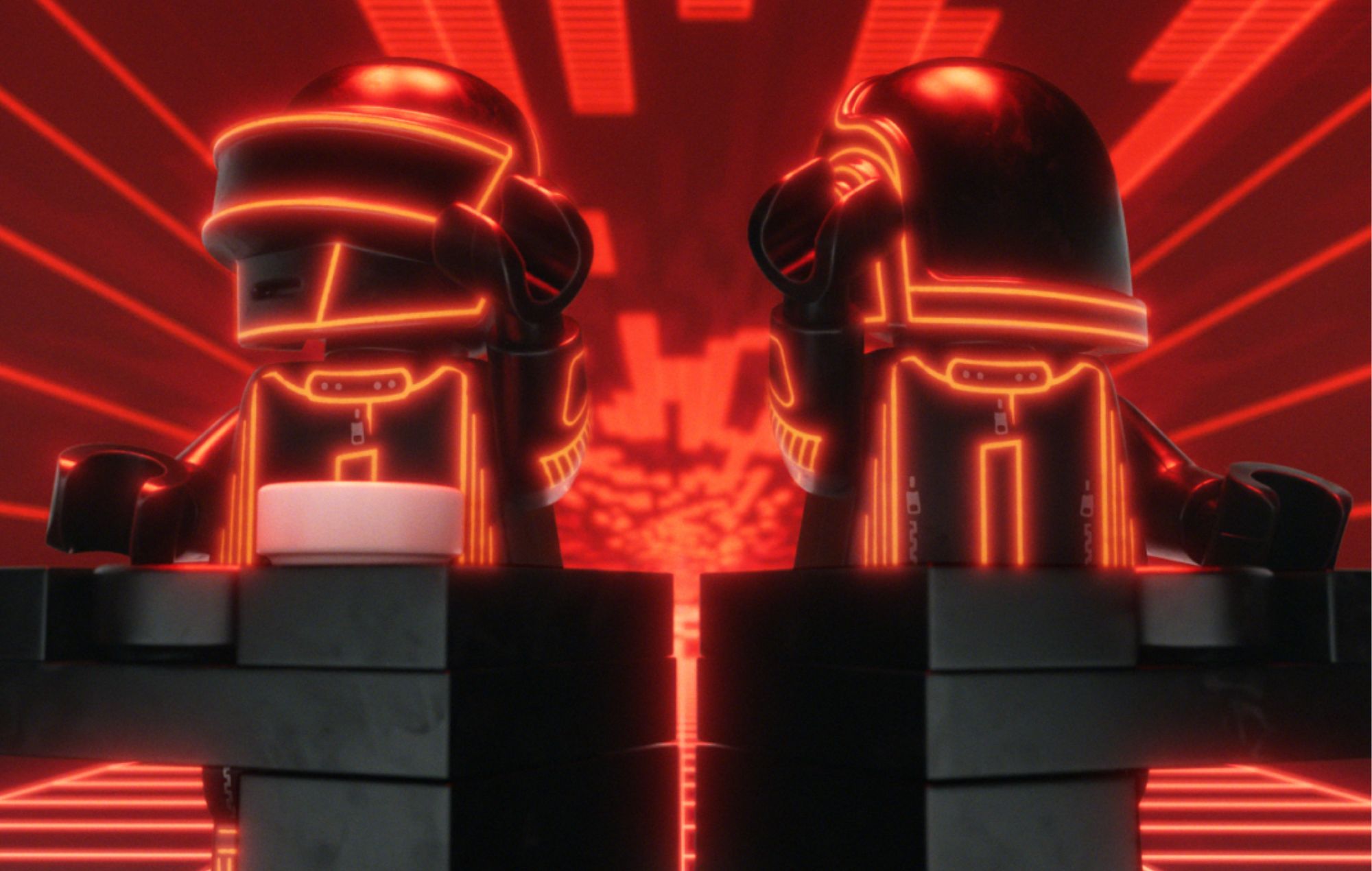 Daft Punk and Lego Recreate the Legendary Alive Tour Pyramid Stage