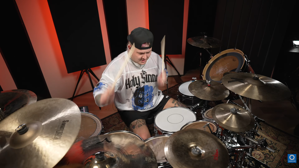 Cody Ash Takes On Slipknot's Wait and Bleed in Drumeo Speed Challenge
